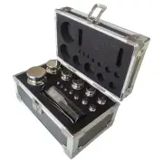 F Grade 1mg-1Kg Scale Calibration Weight Kit 25pcs Weights 304 Stainless Steel