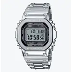 CASIO卡西歐G-SHOCK電波藍牙電子錶GMW-B5000D-1(銀)
