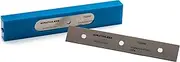 GLASS POLISH (150mm) Pack of 25 Double-Edged Stainless Steel Blades, 0.20mm Laser Sharp Replacement Blades for SCRATCHLESS Scraper or Compatible Models - GP15043