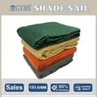 Rectangle Triangle Patio Heavy Duty Cloth Block 95% UV Canopy Sun Shade Sails
