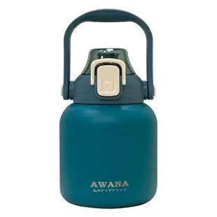 【AWANA】手提彈蓋保溫杯AN-800D(800ml-附吸管)(保溫瓶)