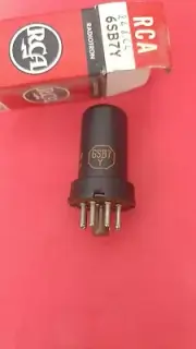 RCA 6SB7Y vacuum tube NOS NIB