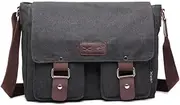 [Generic] Men Canvas Cross Body Shoulder Messenger Bag School Bags Vintage Travel Satchel
