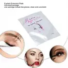 50pcs Eyelash Pads Gel Lash Pads Under Eye Hydrogel Eye Pads Lint For