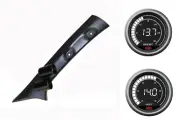SAAS pillar pod boost voltmeter gauges for Nissan Navara D23 NP300