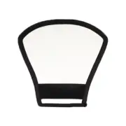 Portable Light Diffuser Reflector 2-in-1 Silver/White Camera Diffusor