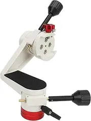 Altazimuth Telescope Mount Precision 360° Adjustments for Astronomy Stargazing Bird Watching, Aluminum Alloy PTZ Mount for Cameras and Telescopes