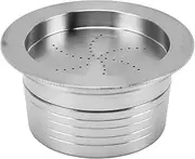 Reusable Coffee Pod, Stainless Steel Refillable Coffee Pod Capsules with Spoon & Brush Stainless Steel Filter Cup for Lavazza A Mio Coffee Machine Accessory, for Home Kitchen Use