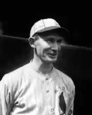 Robert E McGraw of the St Louis Cardinals in 1927 Baseball Old Photo