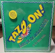 New & Sealed Vintage TAZO ON! Board Game 1996 Milton Bradley Complete