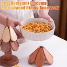 Heat Placemat Placemat for Cups Walnut Trivets Hot Dishes Teapots Christmas Tree