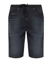 Pull rope elastic waist shorts IT44 Black