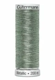 Gutermann Metallic Machine Embroidery Thread, 200m, Colour 7053