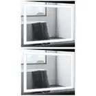 Illuminated LED Bathroom Vanity Mirrors with Lights Modern Makeup Wall Mirror
