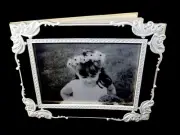 Keepsake Guest Book, "Black & White" Polyresin Cover, 1000 Name Entries, #SL1759