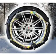 Autotecnica Premium Snow Chains - Auto Fit, Sedan/Hatch - CAP130