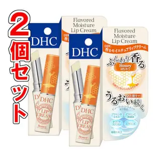 蝶翠詩 DHC 芳香保濕 護唇膏 蜂蜜香 1.5g【2支組】