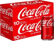 Brand New Coca-Cola Classic Soft Drink Multipack Cans 20 x 375 mL Free Shipping