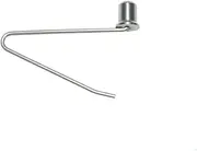 STORKY 100PCS Stainless Steel v Shape Wire Forming Spring Clip pin Button for Hula Hoops (Color : FM-SS41)
