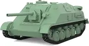 MRY-SFW 1/144 Military Model Soviet SU-76D Tank Crash Vehicle Armored Vehicle