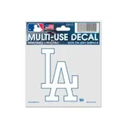 LA Dodgers Multi Use Decal - 3 Fan Pack