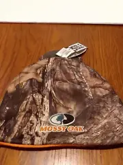 Mossy Oak Toddler/Child Reversible Nylon/Fleece Camo/Orange Beanie NEW 2 avail.