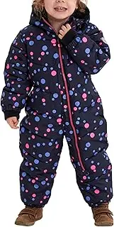 [killtec] Children's Karter Mini Ski Overall/Snow Suit with Hood 10,000 mm Water Column, Children's, Ski Overalls with Hood 10,000 mm Hydrostatic Head, 34238-000