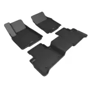 3D Maxpider 22-24 Fits Jeep Grand Cherokee Kagu Black 1st Row 2nd Row Floor Mat (for: Jeep)