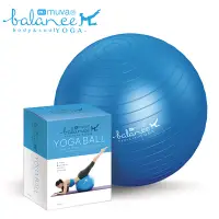 在飛比找博客來優惠-【muva】瑜珈健身防爆抗力球-沉靜藍