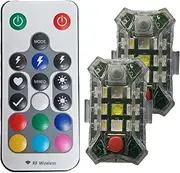 Flashing Lights for Vehicles, Rechargeable Safety Warning Light, Automotive Flashing Lights, Adjustable Flashing Warning Lights, Wireless Car Lamp, Safety Warning Light, Flashing Car Warning Lights