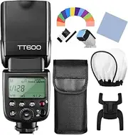 Godox TT600 Camera Flash GN60 Master/Slave Speedlite with 2.4G Wireless System for Canon Nikon Pentax Olympus Fujifilm Compatible with AD360II-C AD360II-N TT685C X1T-C/N