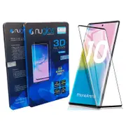 Nuglas Screen Protector Nuglass 3D Full Cover Curved Edge For Galaxy Note 10 Plus Black