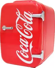 Coca-Cola 4L Mini Fridge: Retro Red Portable Cooler & Warmer for Food & Drinks
