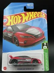 2021 Hot Wheels RED NISSAN LEAF NISMO RC_02 Green Speed 100/250 Combine Shipping