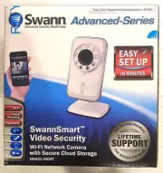 SwannSmart ADS-450 Wi-Fi Network Camera with Secure Cloud Storage White New
