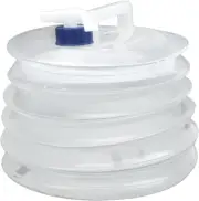 Foldable Water Container, Collapsible Water Container with Spigot Portable Water