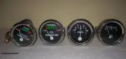 Massey Ferguson Temp Oil Pr Male Fuel Ampere Gauge Set TE20 T020 T030 50