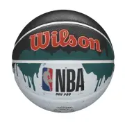 Wilson NBA DRV Pro Outdoor Basketball, Green, 29.5 in.