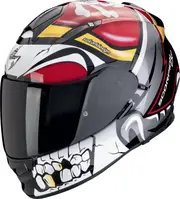 Scorpion EXO-491 Pirate, full face helmet , color: Red , size: XXL