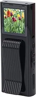 4K Body Camera, Body Worn Camera with 1000mAh Rechargeable Battery, 1.3 Inch TFT Display, Night Vision Video Camcorder