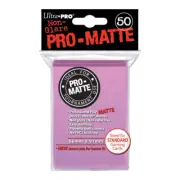 Ultra Pro Matte Pink Standard Deck Protector Sleeves – 50 Count