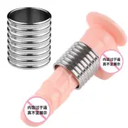 Metal Penis-Extender-Sleeve-Stretcher-Male-Girth-Enhancer-Enlarger-Ring-Men-New