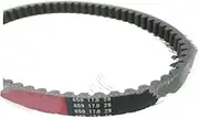 Toothed Drive Belt Motorcycle Parts Transmission Drive Belt for DIO50 for ZX50 for Bando for 654 18.0 30 for DIO 50 Transmission Belt (Size : 659-17-28)
