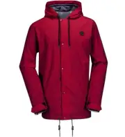 VOLCOM Men's QUITTER Light Snow Jacket - Red - Size XSmall - NWT