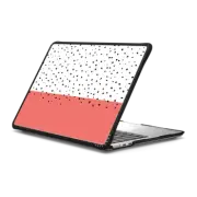 MacBook Air 13-inch (M2 - M4) Impact Case Color Dipped Dots (Coral)
