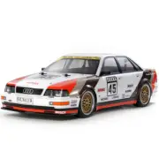 Tamiya 58682-60A 1/10 RC 1991 Audi V8 4WD On-Road TT-02 Racing Car Kit