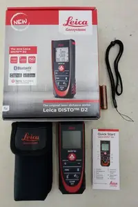 在飛比找Yahoo!奇摩拍賣優惠-【宏盛測量儀器】徠卡萊卡Leica D2 new測距儀 新款