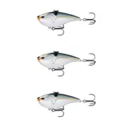 3x 13 Fishing 2.5 Inch El Diablo Vibe Lipless Crank Lures - Natty Light