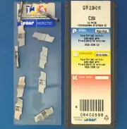 10pc ISCAR GIPI 2.39 - 0.15 Carbide Grooving Inserts IC354Machinist