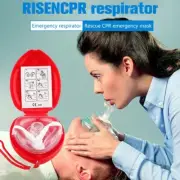 Reuseable CPR Breathing Mask -way Valve Tools Cpr Rescue Teaching
